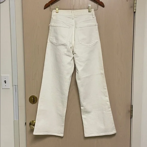 Just USA Off-White Wide Leg Jeans - Picture 3 of 4
